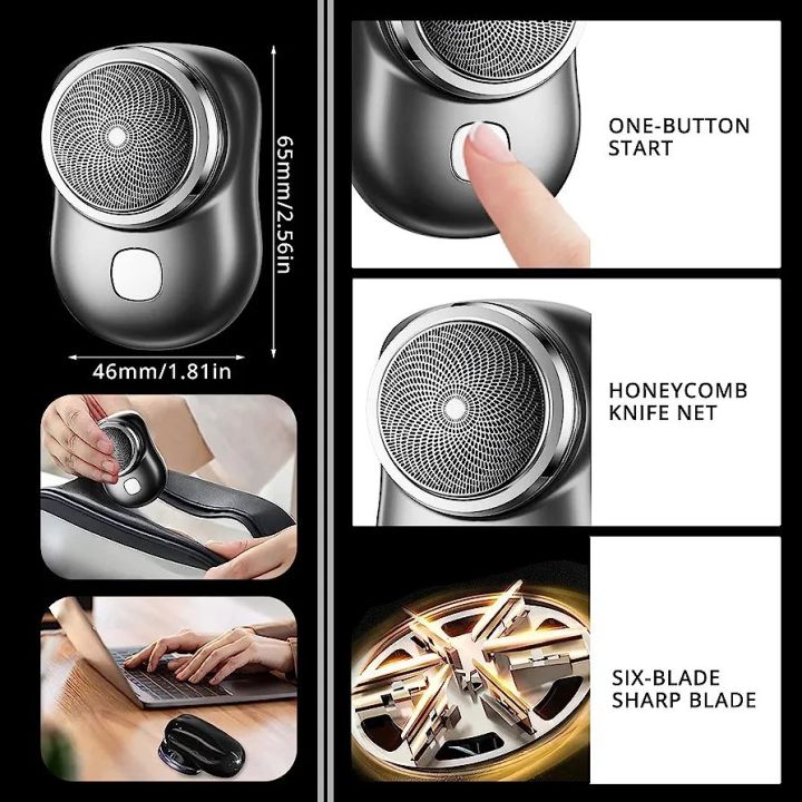 6-Blade Mini Electric Shave